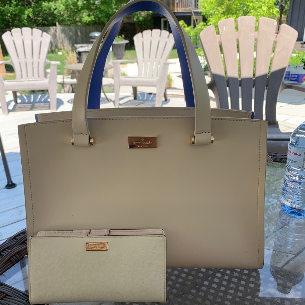 Kate Spade two-way handbag and Wallet